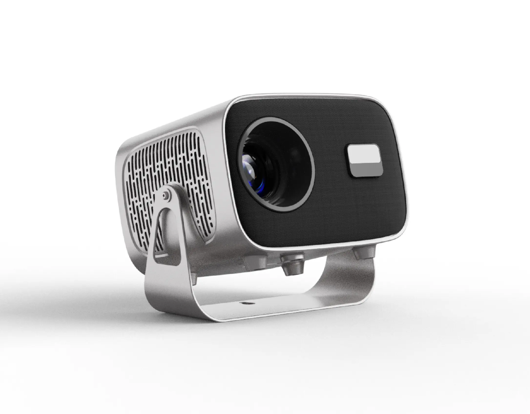 A10 LED Projector 720P 200 ANSI Lumens 2GB16GB Android 13 Electronic Focus Built-In Speakers Portable 4K Home Theater