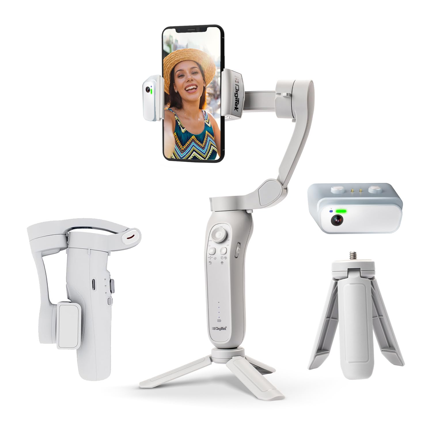 3-Axis Gray Smartphone Gimbal