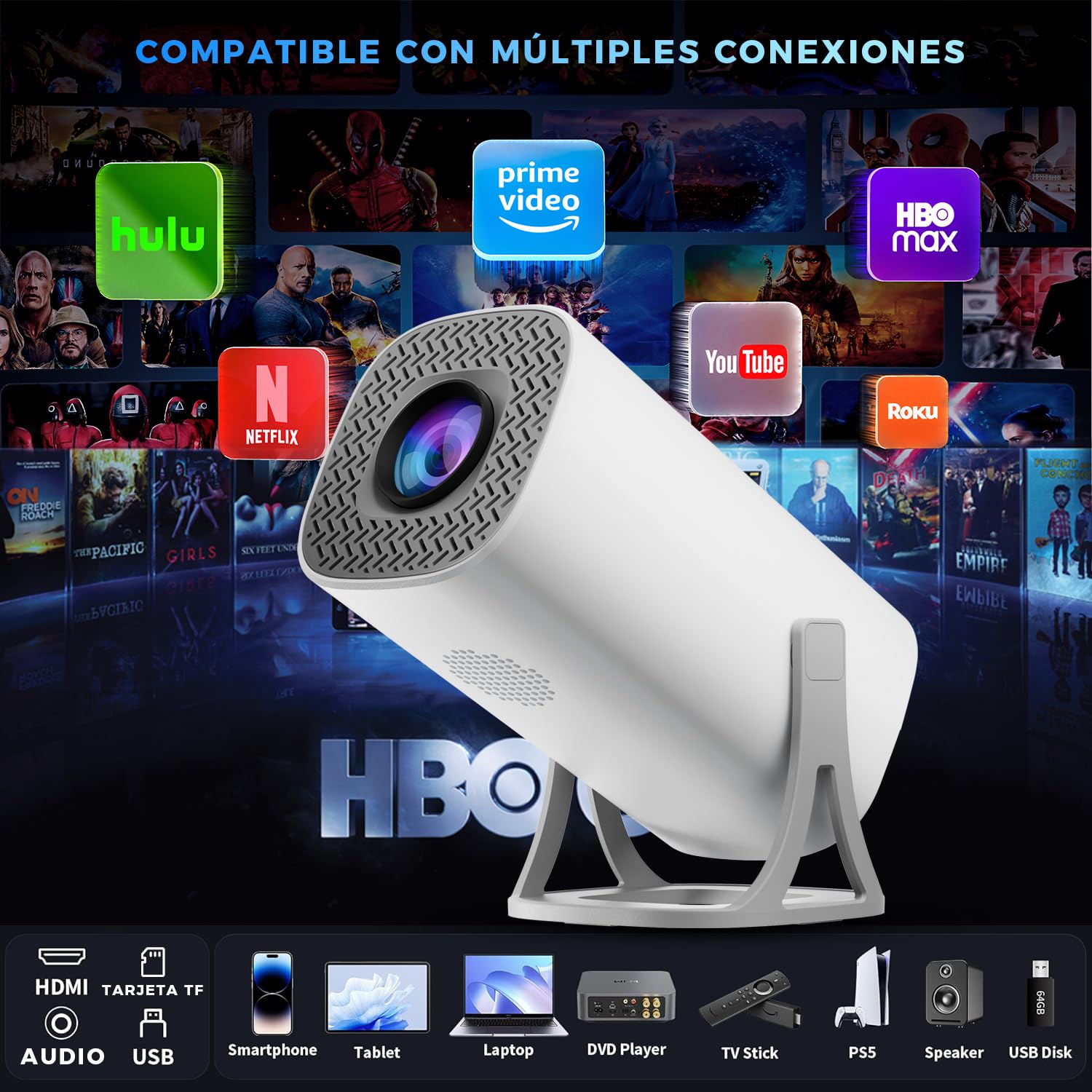 S40 PROJECTOR PORTABLE 4K