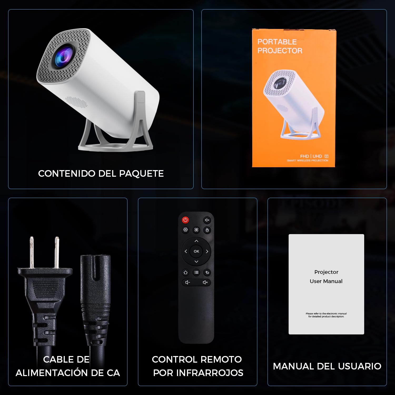 S40 PROJECTOR PORTABLE 4K